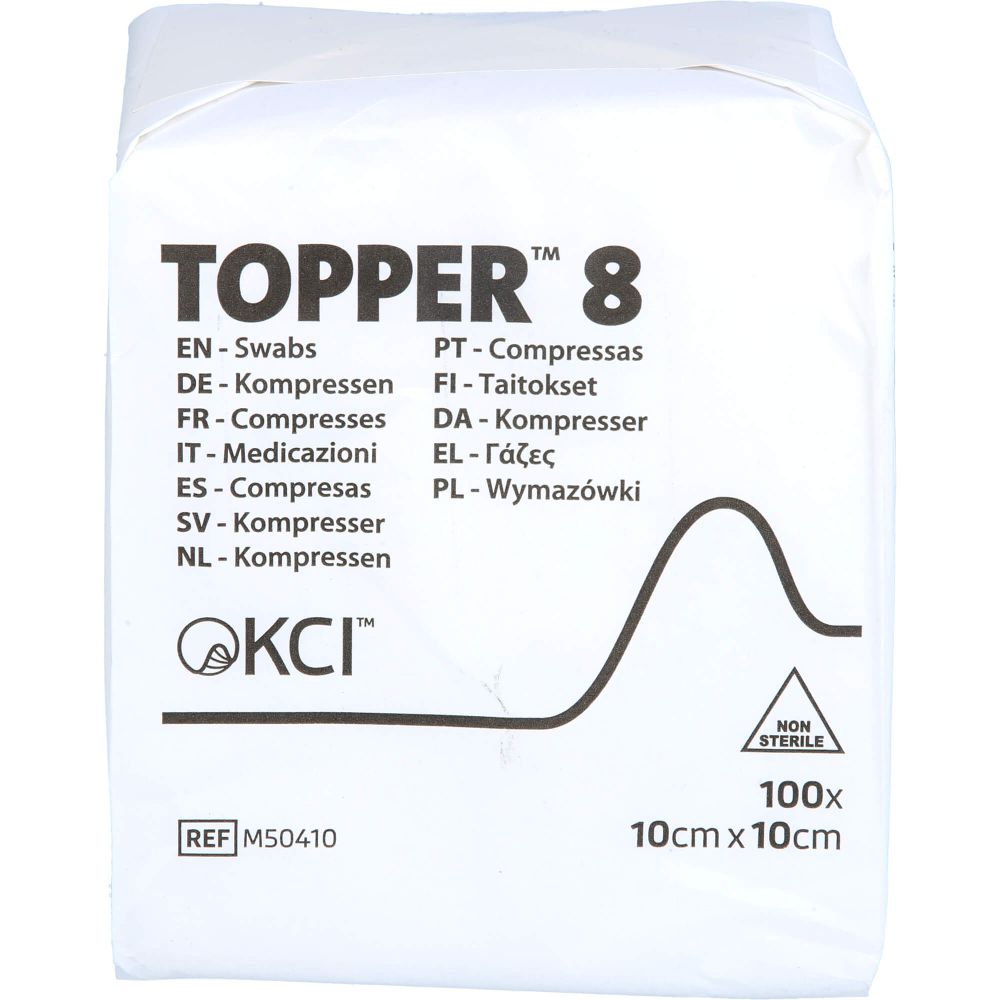 Topper 8 Non Woven Swabs 4ply