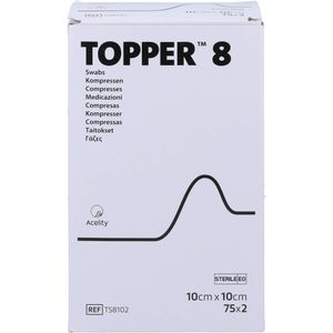 Topper 8 Non Woven Swabs 4ply