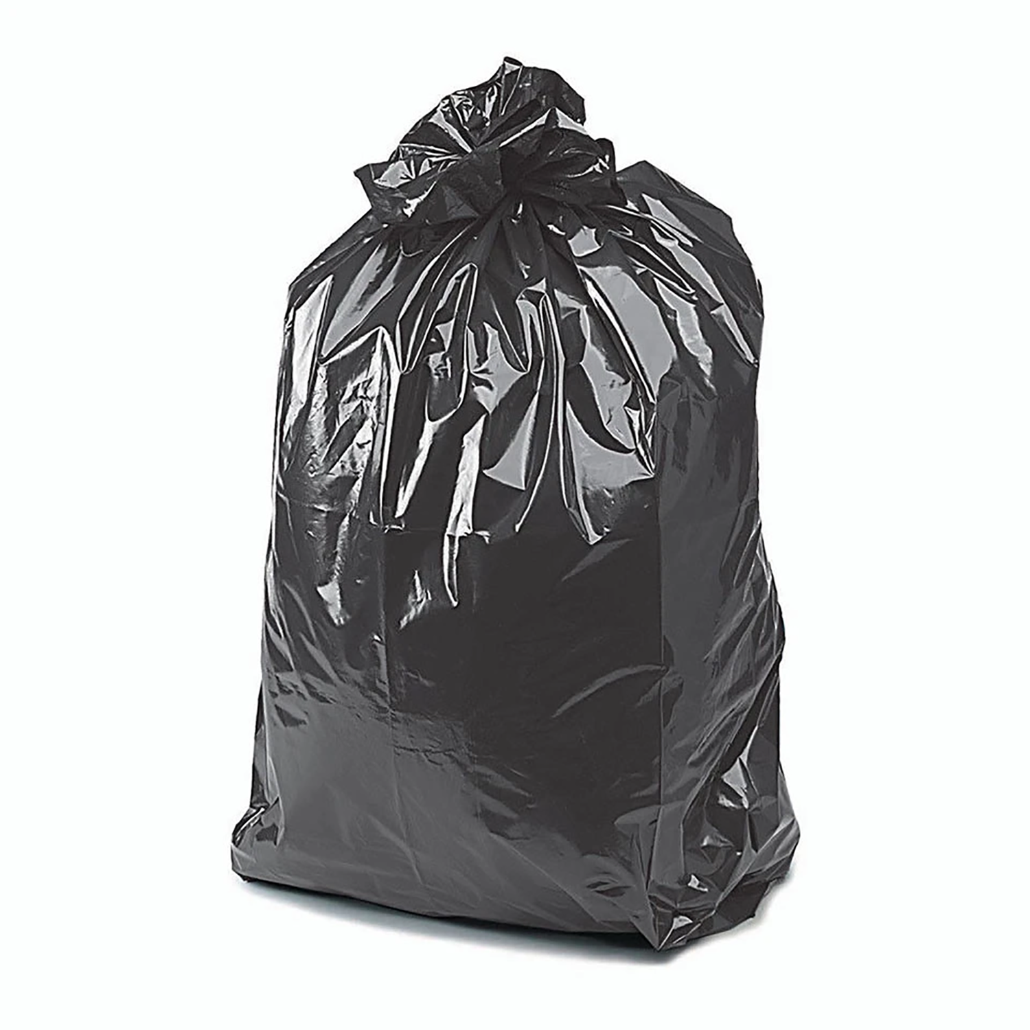 LDPE Black Refuse Bags Flat Pack