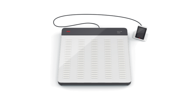 seca 651 | Flat Scale | Class III | ID-Display | Glass Platform | Wi-Fi