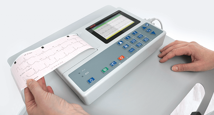 seca CT8000i-2 | Interpretive ECG Machine | 12-Lead | 3-Channel | 5in Screen