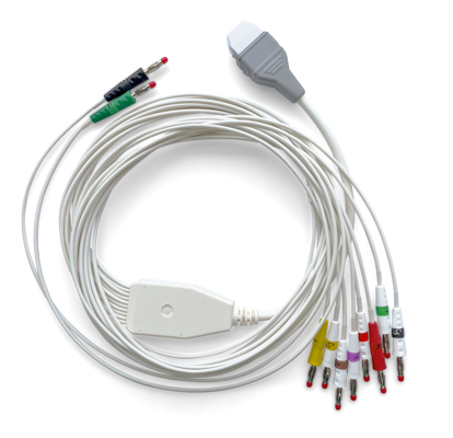 seca 4900057 | ECG Patient Cable | 10-Lead | Banana Plug | For CT330 / CT331