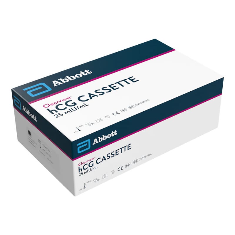 Clearview hCG Pregnancy Test Cassette