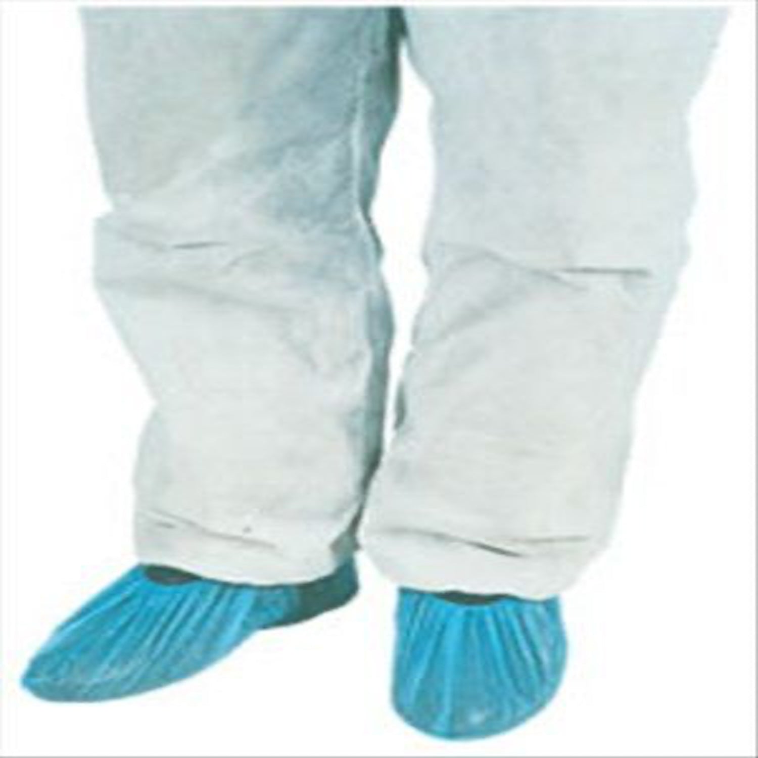 Disposable Blue Plastic Overshoes
