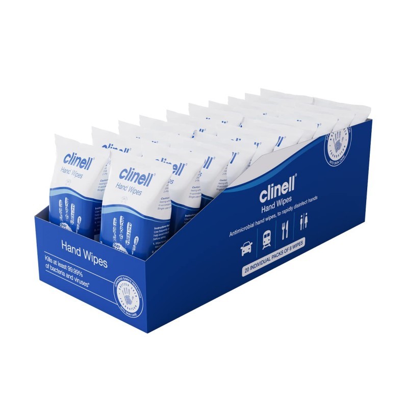 Clinell Antimicrobial Hand Wipes