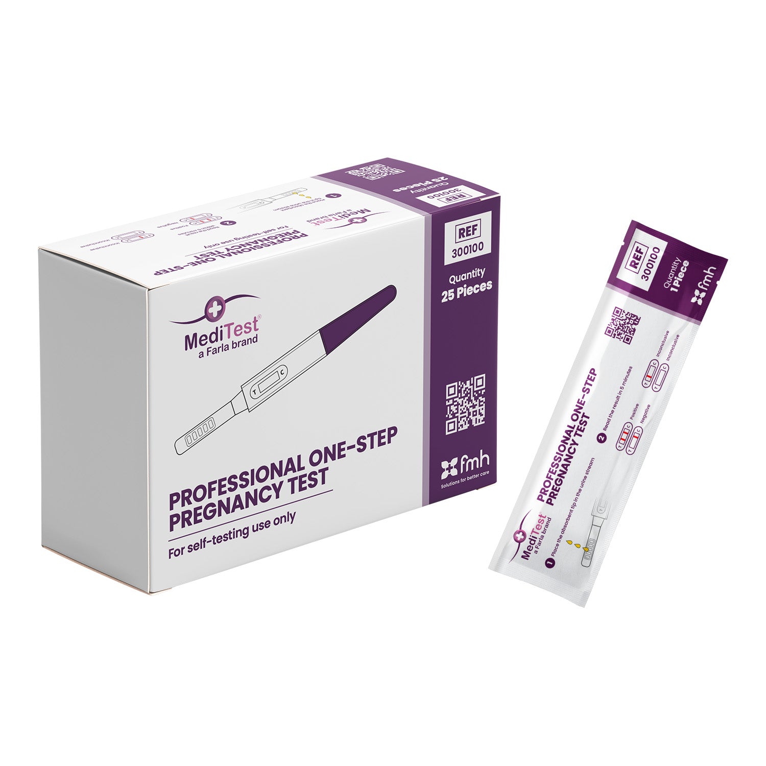 MediTest Midstream Professional Pregnancy Tests
