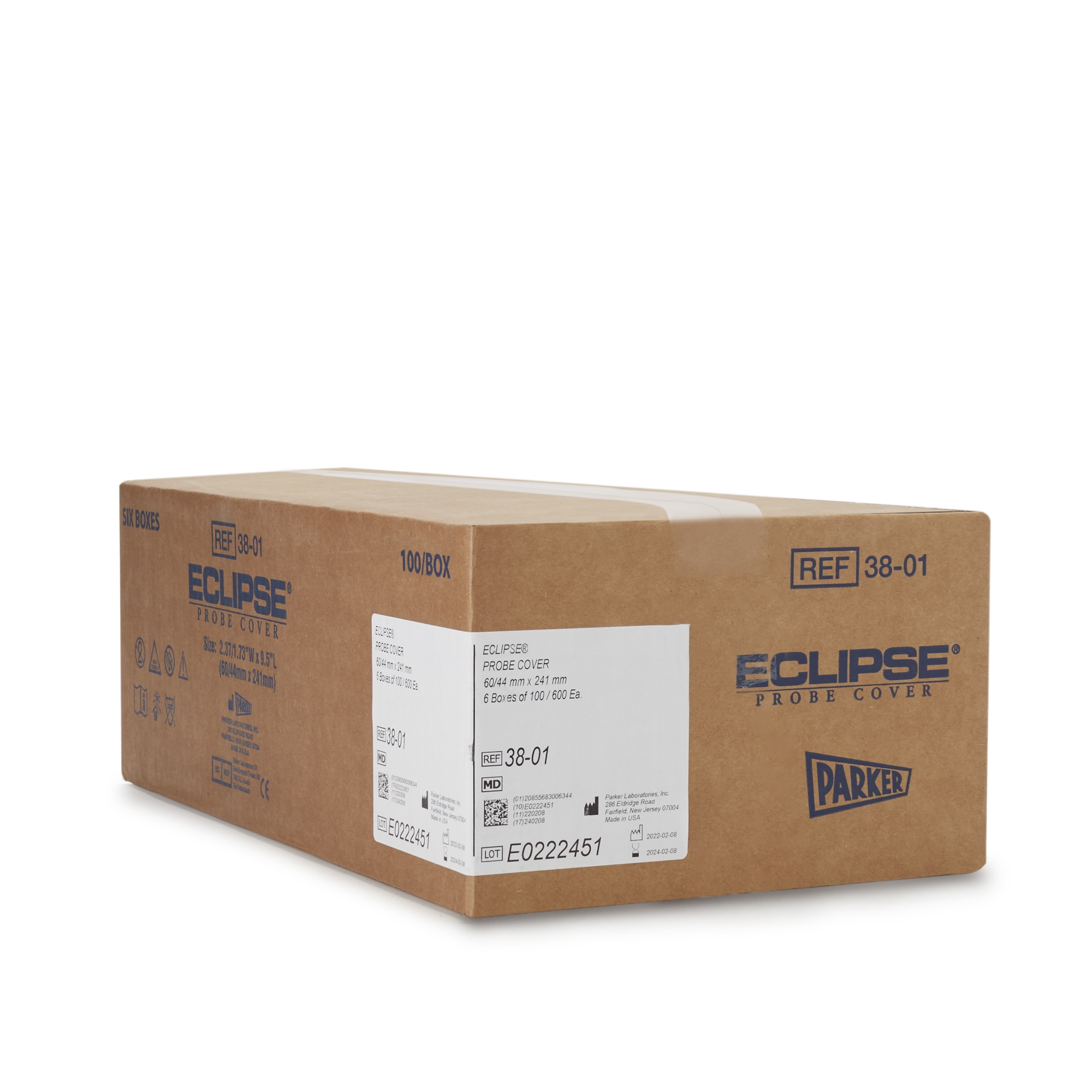 Eclipse 3D Probe Cover 60mm/44mm x 241mm