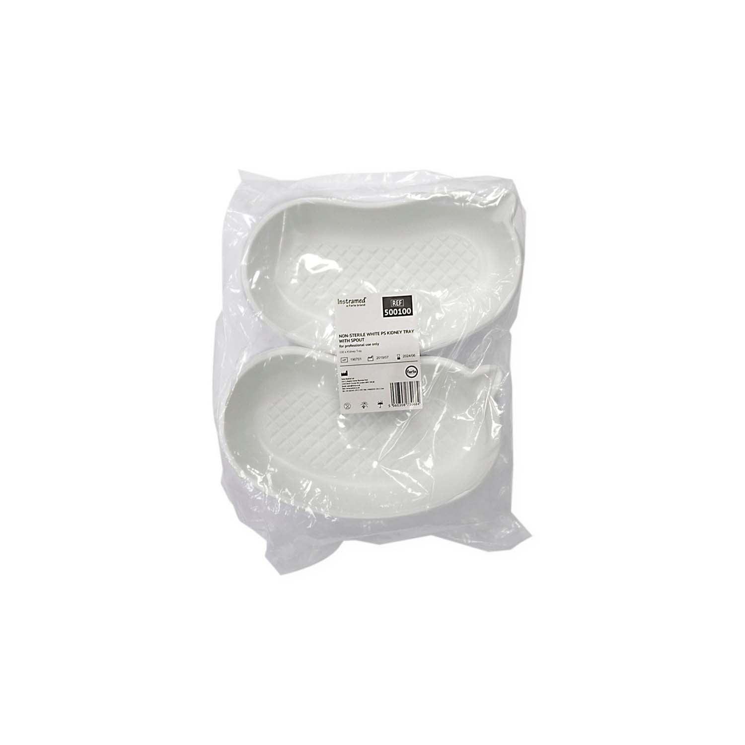 PET Kidney Tray White