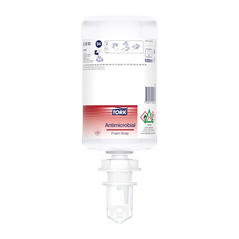 Antimicrobial Soap Foam Transparent S4