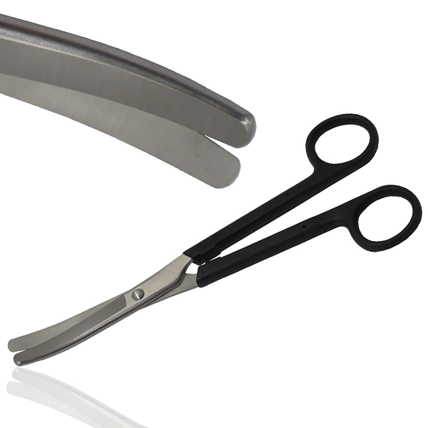 Sims Uterine Scissors 20cm Curved Plastic Handle