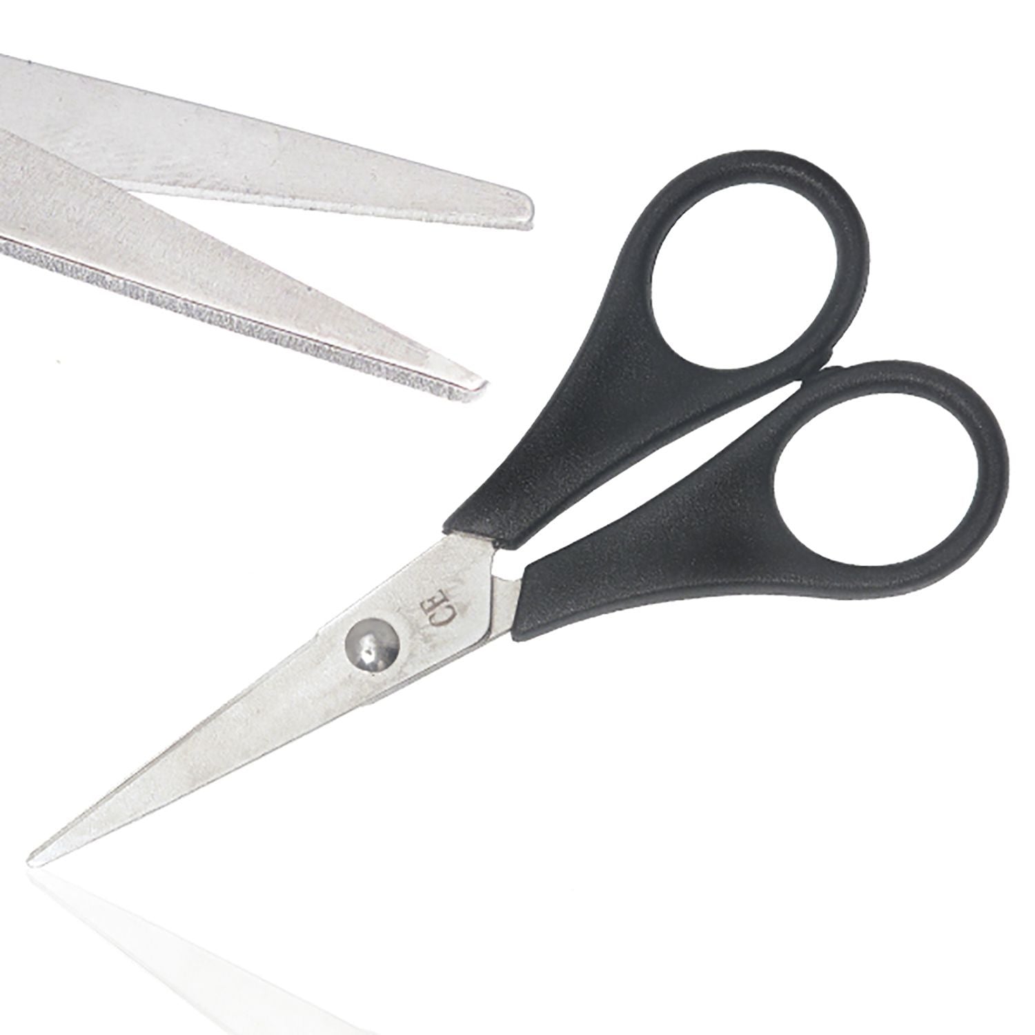 Disposable Scissors Sharp/Sharp 11.5cm Plastic Handle
