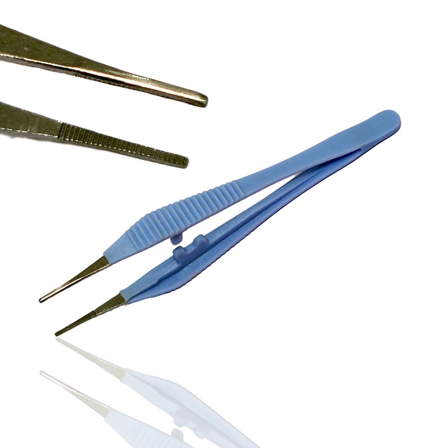 Iris Forceps | Non-Toothed | 10.5cm | Plastic Handle