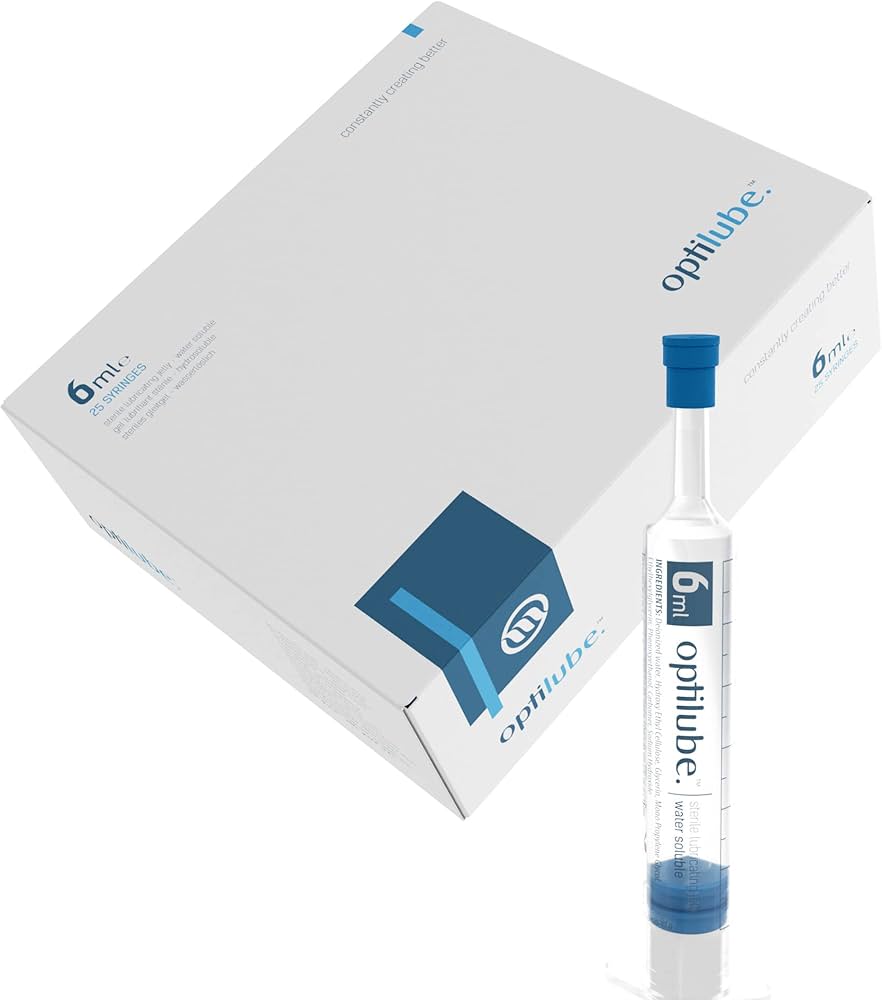 OptiLube Lubricating Jelly Pre-Filled Syringes