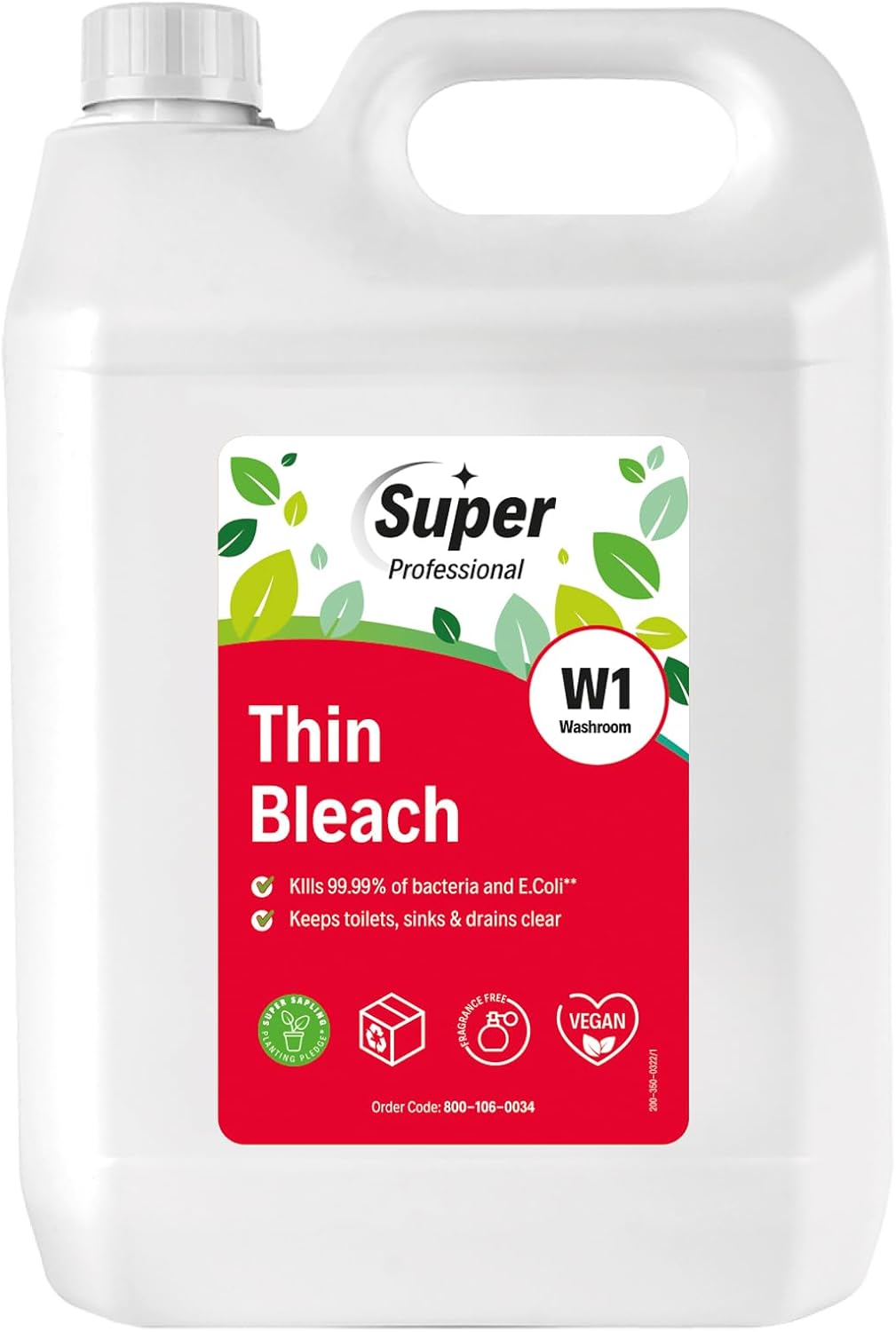 Super Professional W1 | Thin Bleach