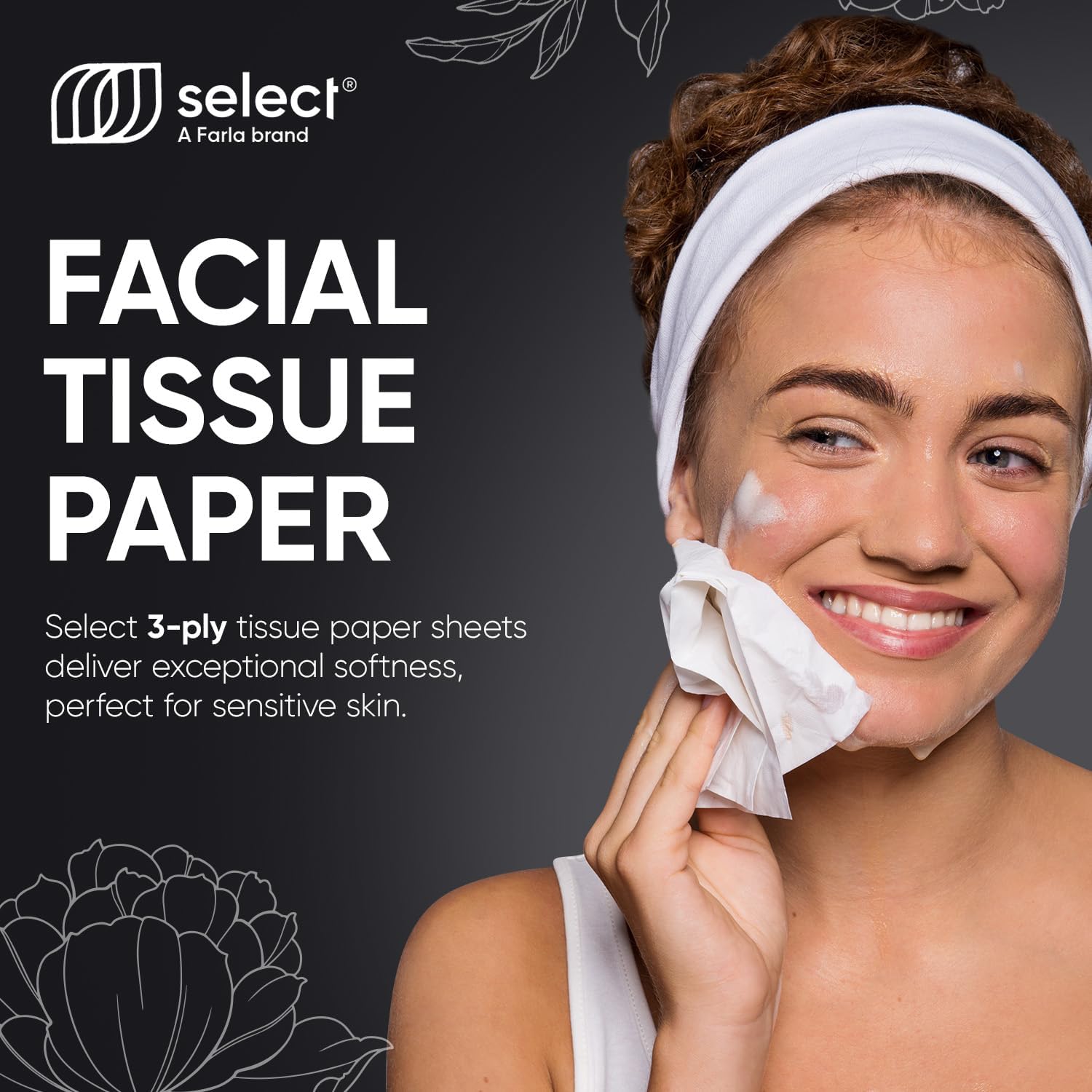 Soft Tissues White 3 Ply