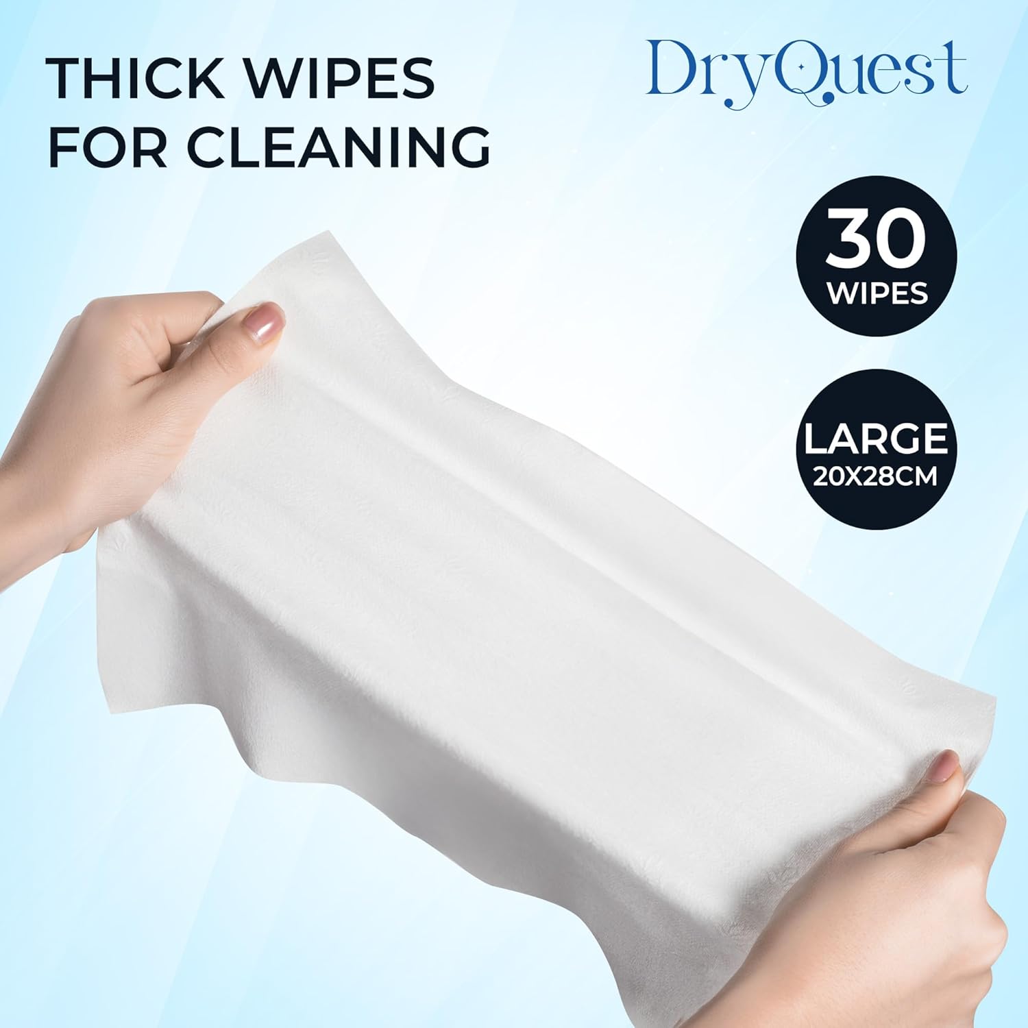 DryQuest Incontinence Wet Wipes