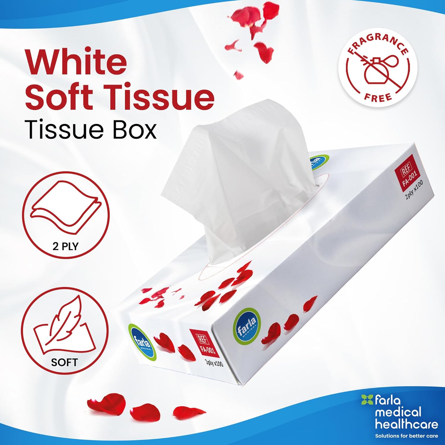 Soft Tissues White 2 Ply