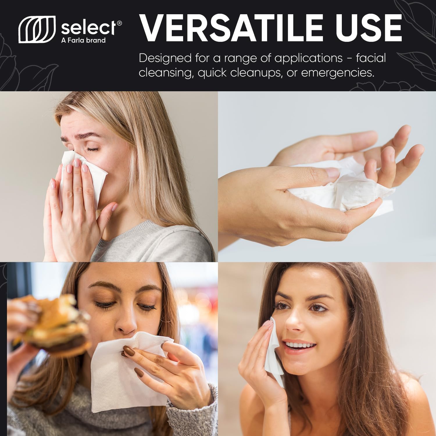 Soft Tissues White 3 Ply