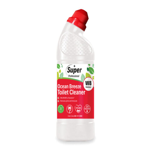 Super Professional W8 | Ocean Breeze Toilet Cleaner