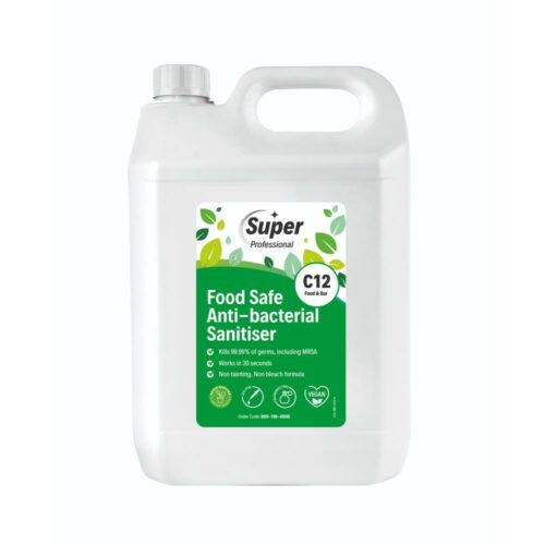 Super Professional C12 | Food Safe Anti-Bacterial Sanitiser Concentrate