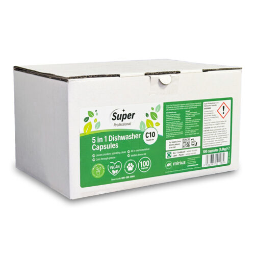 Super Professional C10 | 5 in 1 Dishwasher Capsules