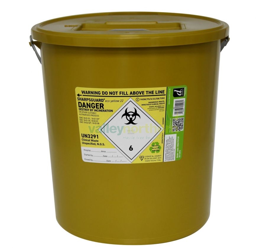 SHARPSGUARD Eco Yellow