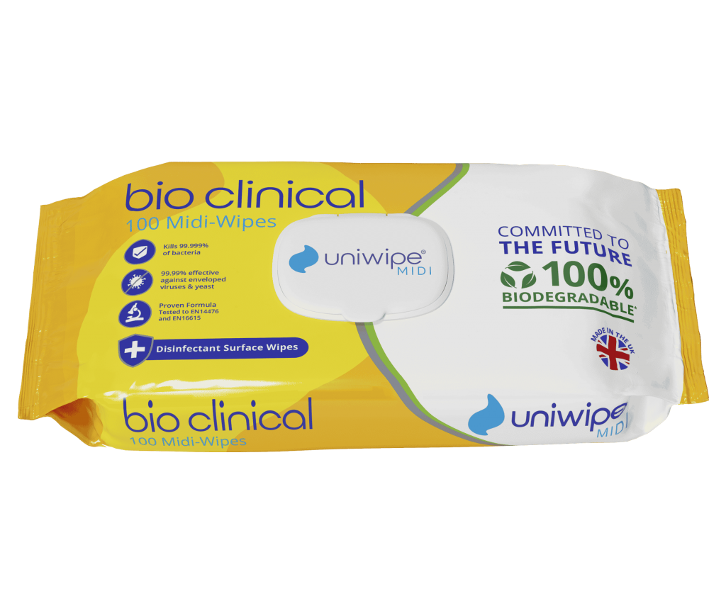 Uniwipe Bio Clinical Wipes