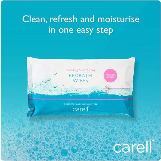 Carell Bed Bath Wipes