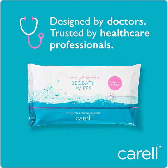 Carell Bed Bath Wipes