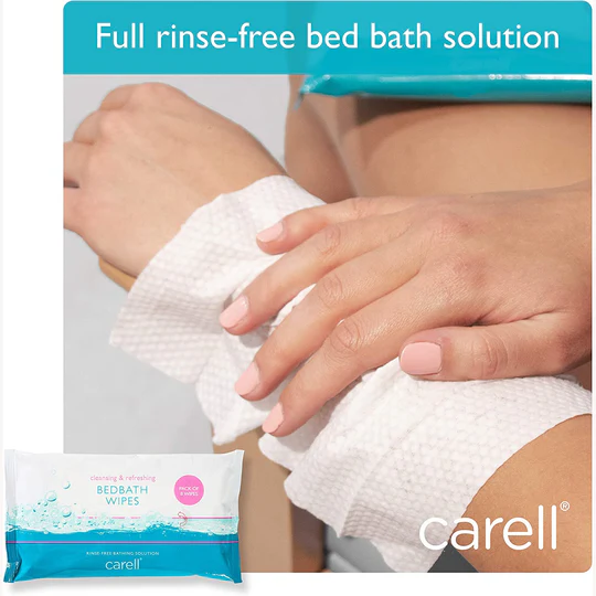 Carell Bed Bath Wipes
