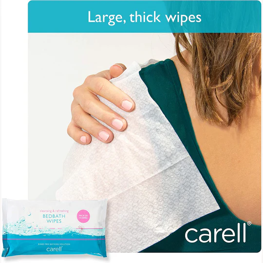 Carell Bed Bath Wipes