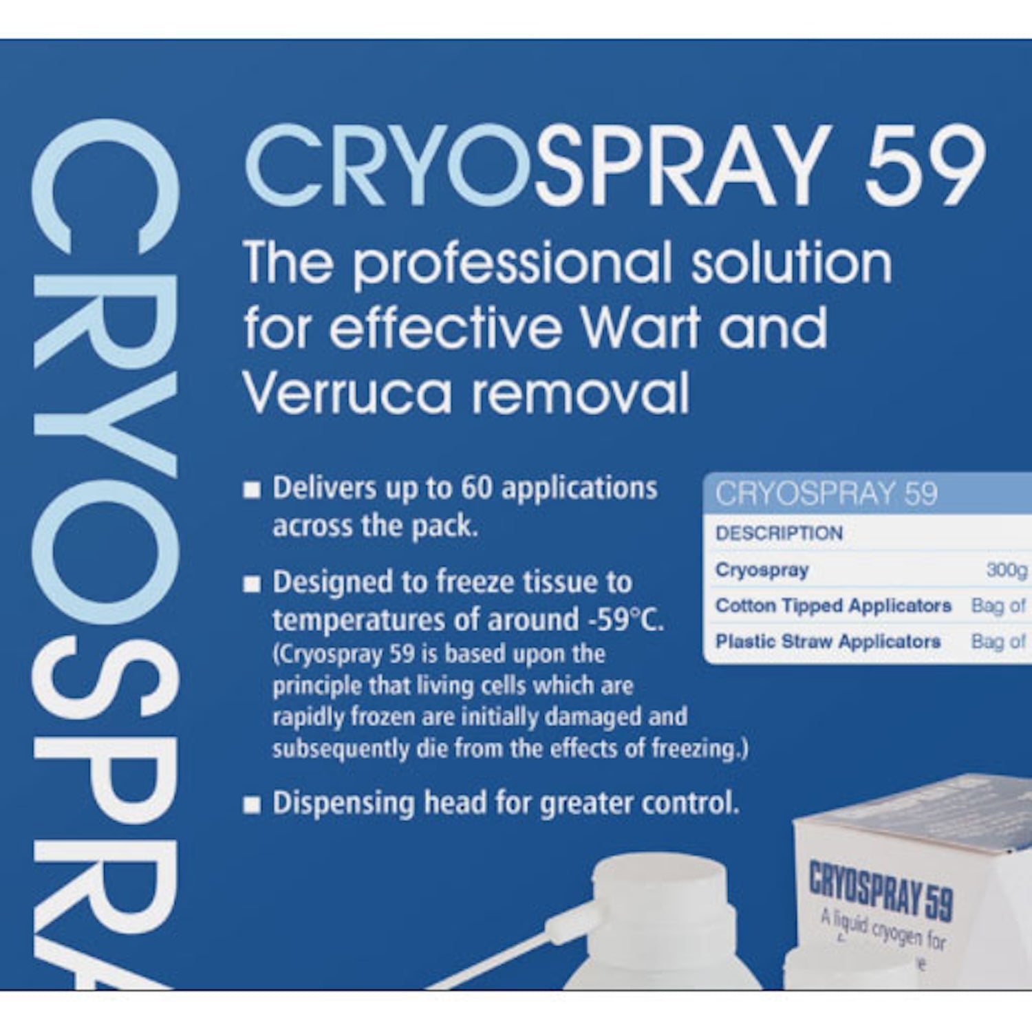 Cryospray 59 | Cotton Tipped Applicators