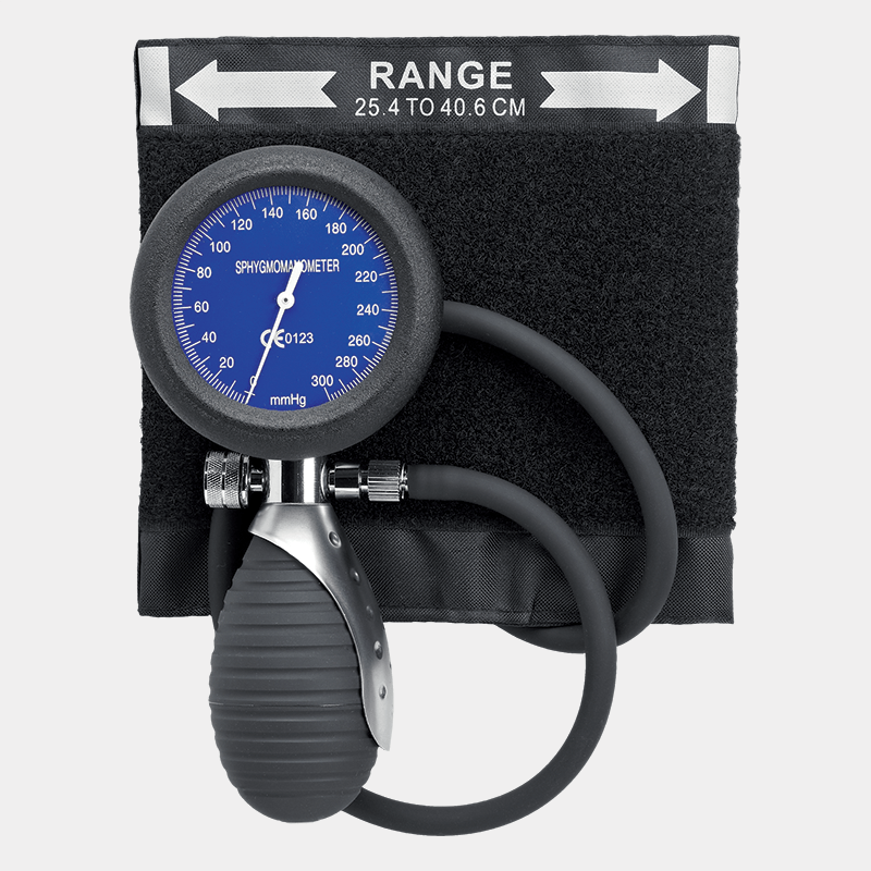 Coral Shock Proof Aneroid Sphygmomanometer Palm Held
