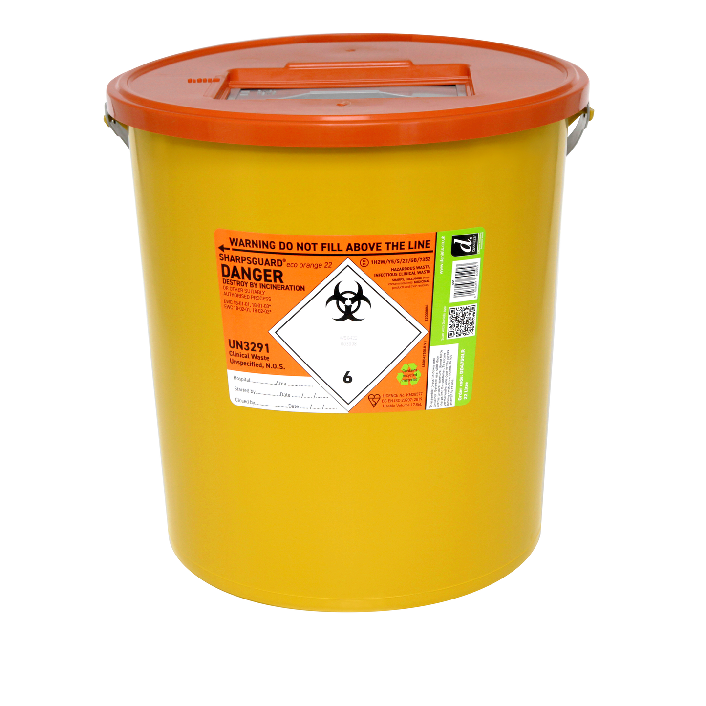 SHARPSGUARD Eco Orange