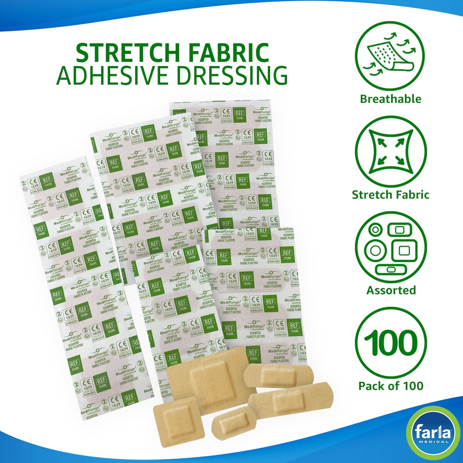 Assorted Plasters