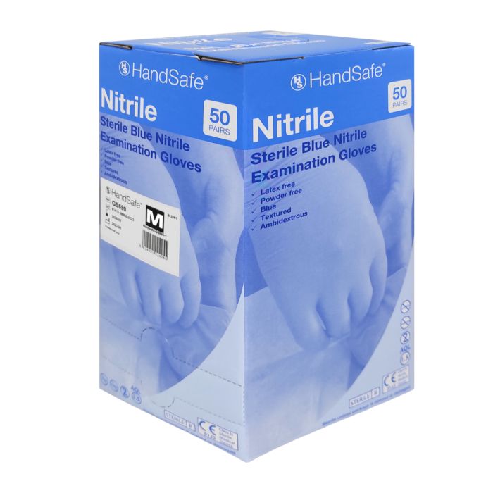 Handsafe Sterile Examination Nitrile Gloves