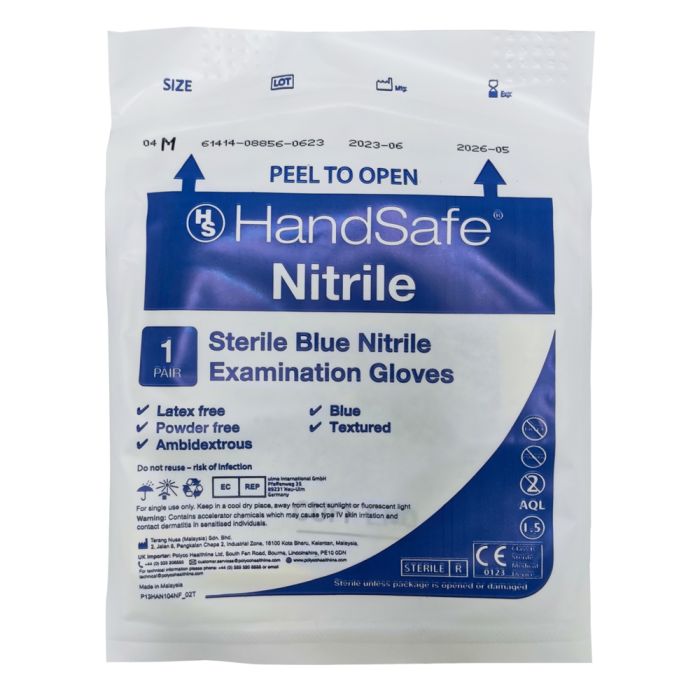 Handsafe Sterile Examination Nitrile Gloves