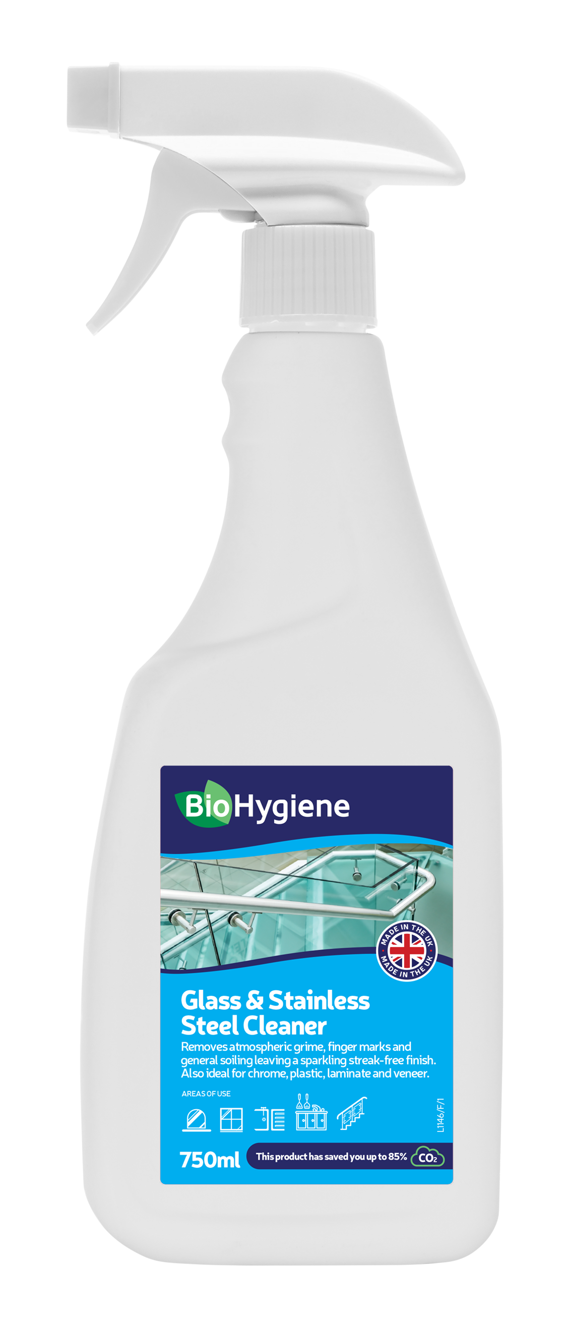 BioHygiene | Glass & Steel Cleaner
