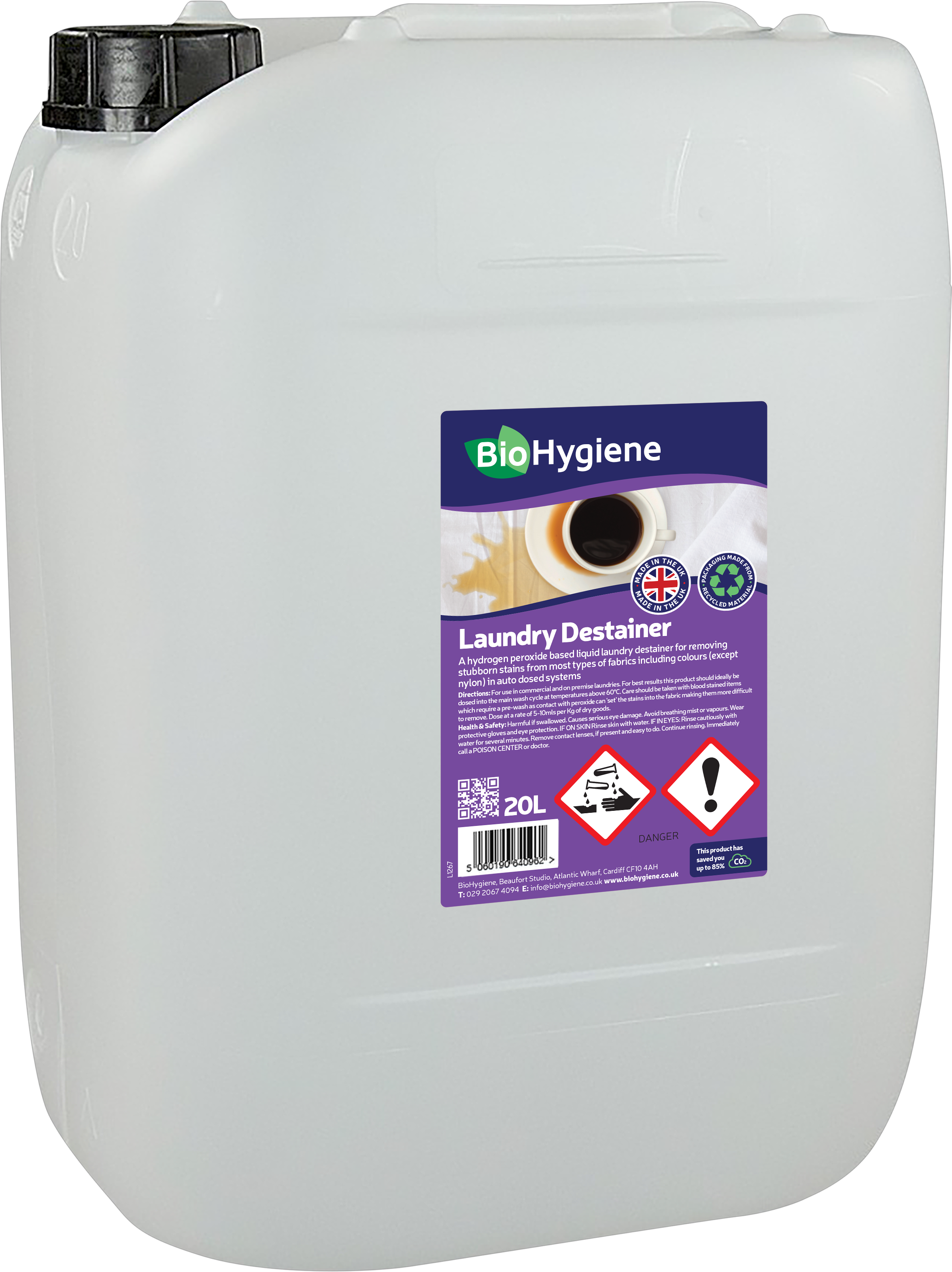 BioHygiene | Laundry Destainer