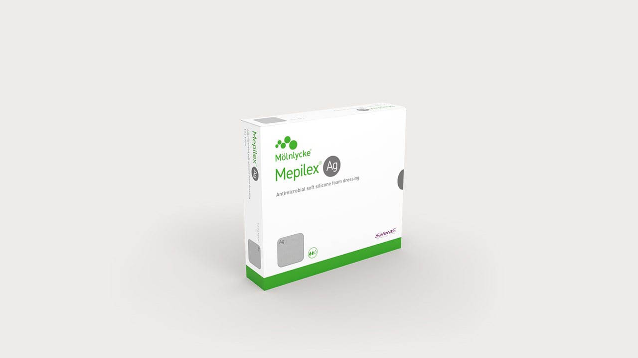 Mepilex Ag Antimicrobial Foam Dressing