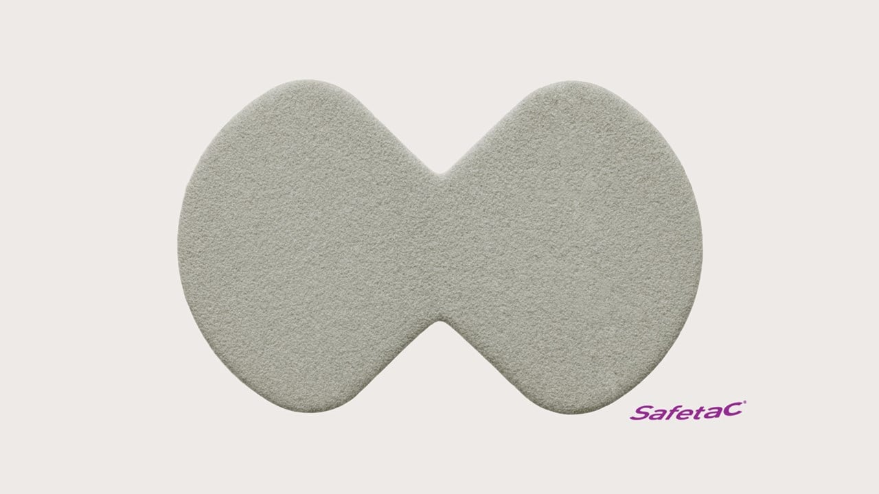 Mepilex Heel Ag Antimicrobial Foam Dressing