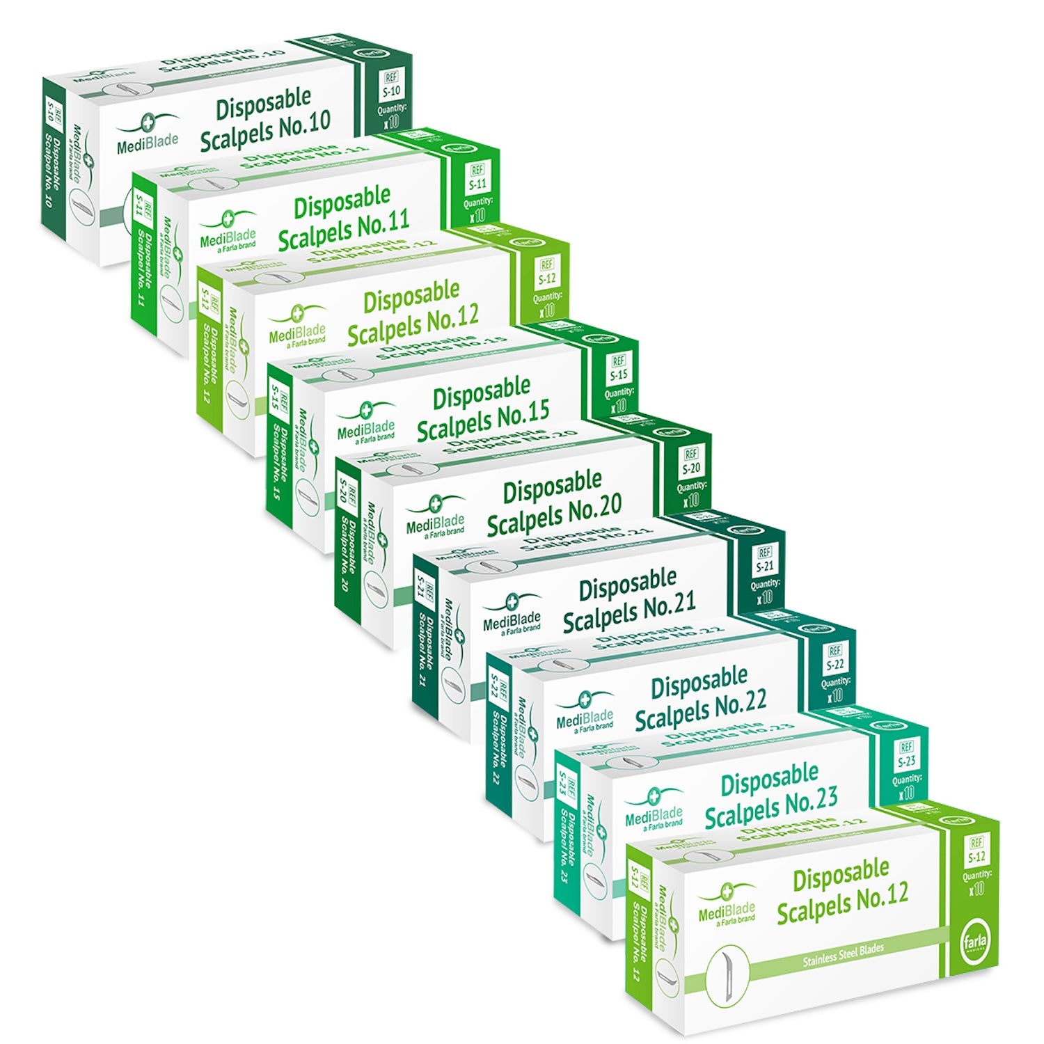 MediBlade Disposable Sterile Scalpels
