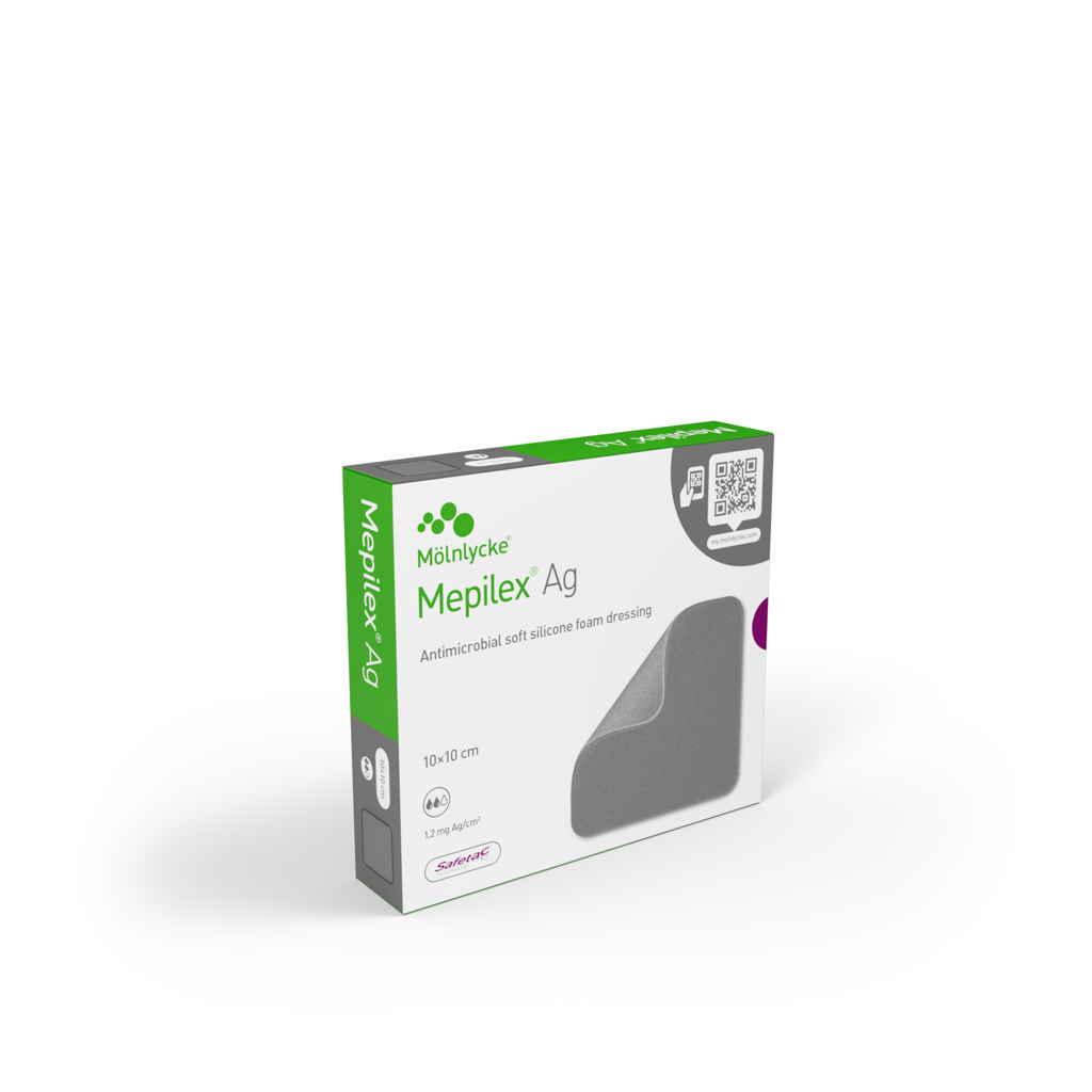 Mepilex Ag Antimicrobial Foam Dressing