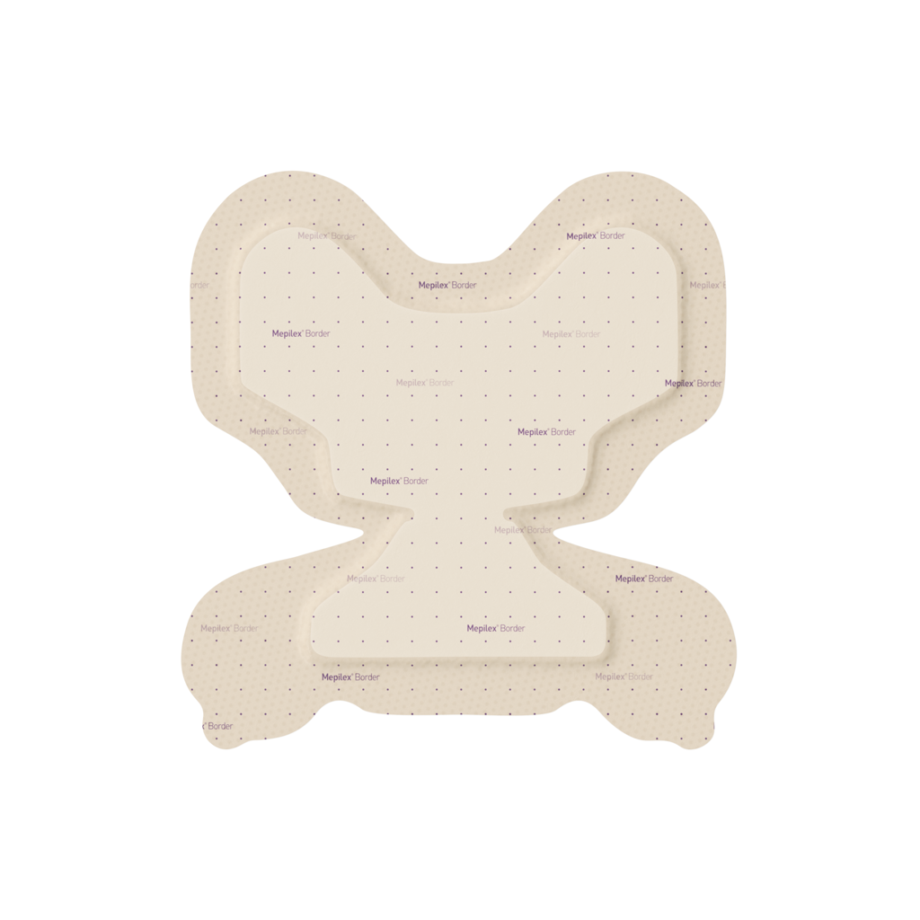 Mepilex Border Heel Foam Dressing