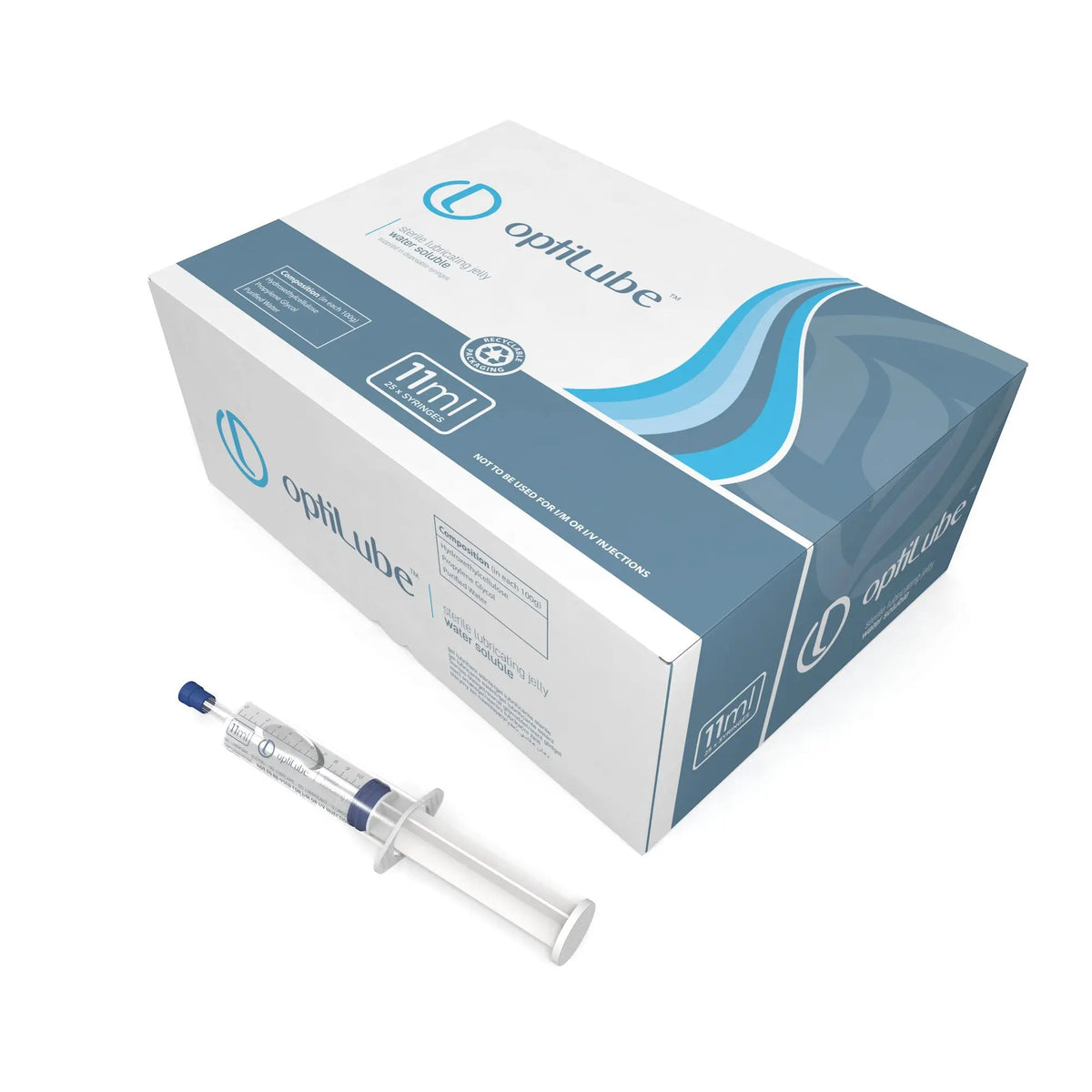 OptiLube Lubricating Jelly Pre-Filled Syringes