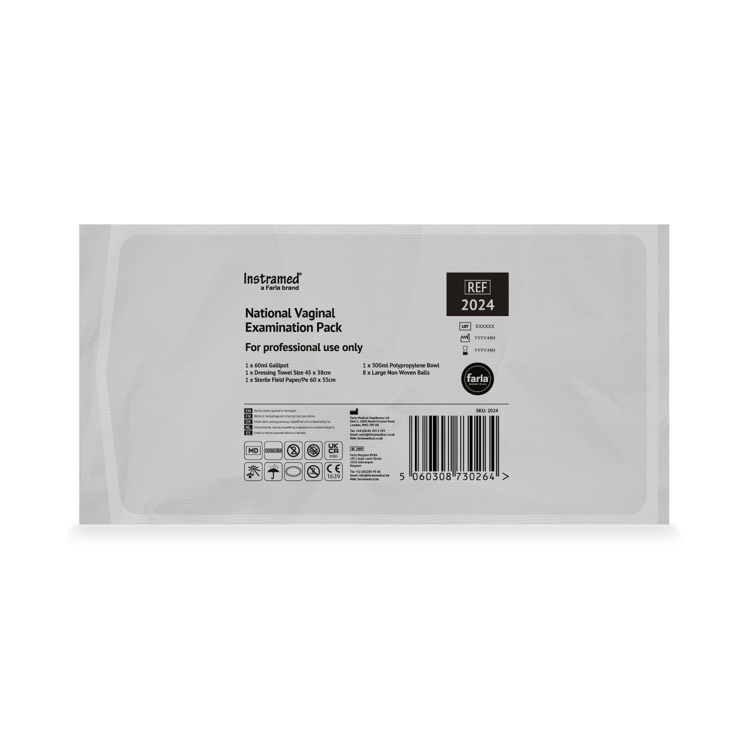 National Vaginal Examination Pack