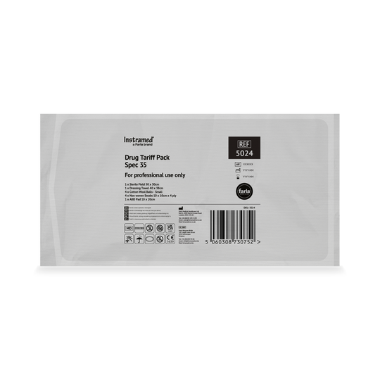 Drug Tariff Dressing Pack Non Woven Swabs Spec 35