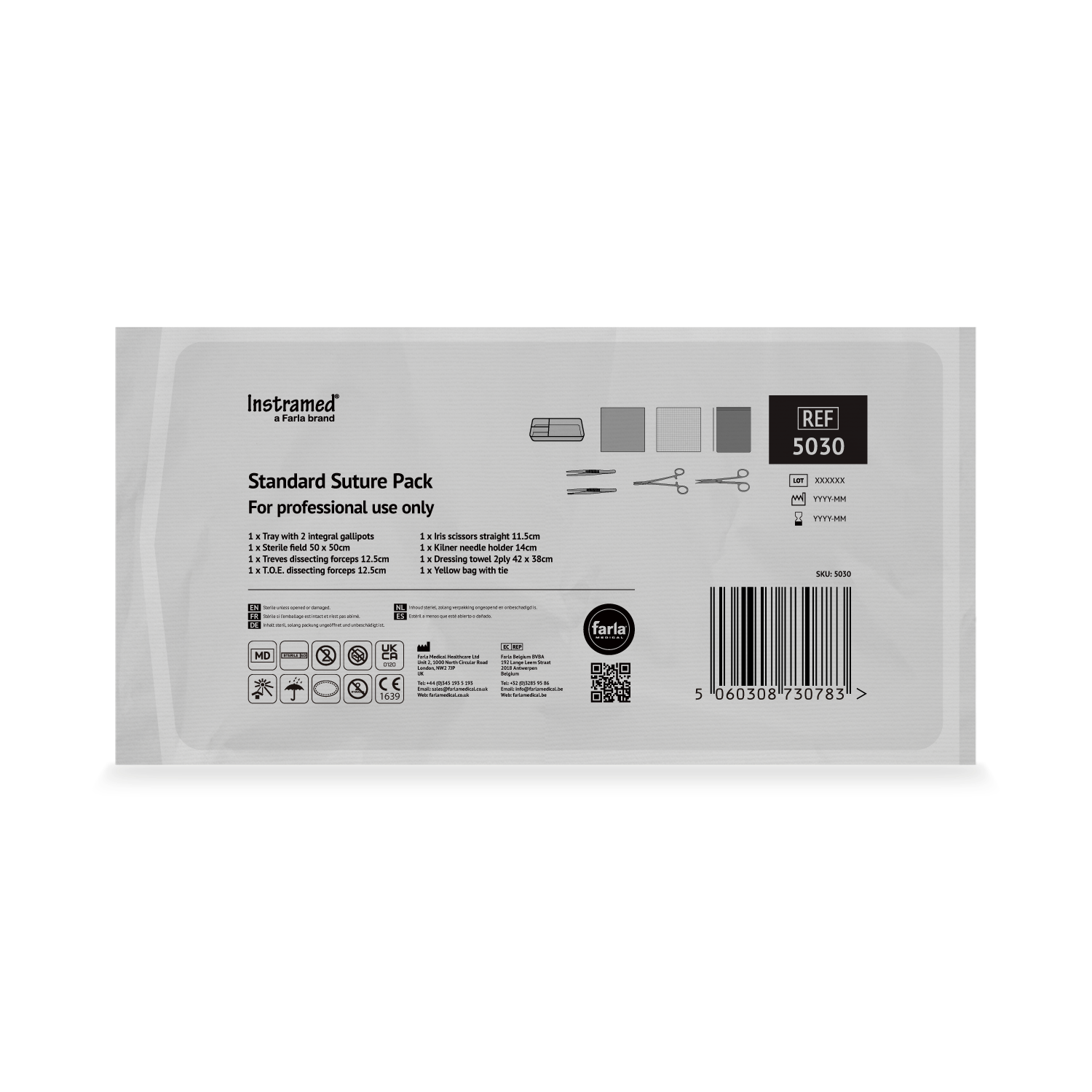 Standard Suture Pack