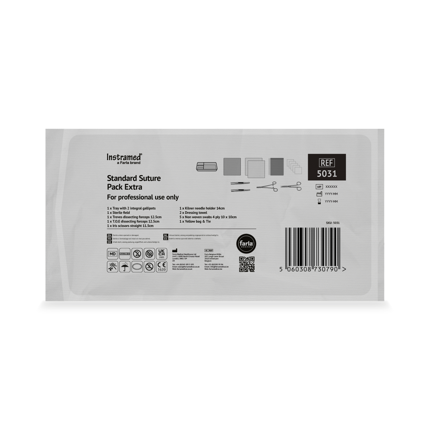 Standard Extra Suture Pack