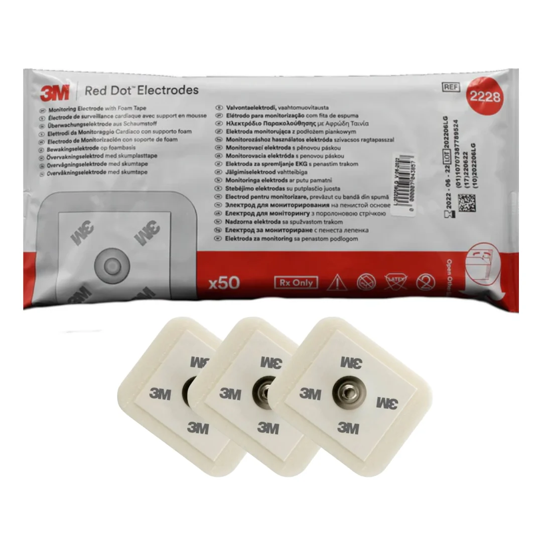 Red Dot Foam Monitoring Electrode